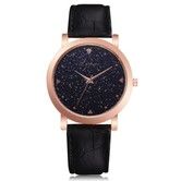 Lvpai P380 Women Starry Romantic PU Quartz Watch