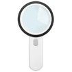 Handheld LED 30X Magnifying Glass Illuminated Light Magnifier with 12 Beads