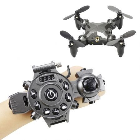 Watch Control RC Drone Mini Foldable Quadcopter Altitude Hold G-sensor Control Headless Mode One Key Return High / Medium / Low Speed