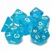 Polyhedral Dice Color Math Game Set 7PCS