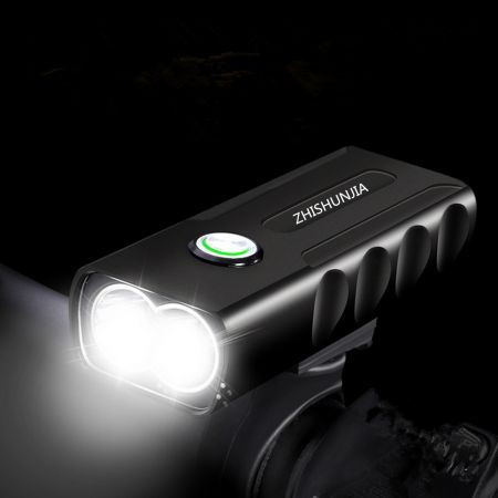 ZHISZHISHUNJIA BX2 1600lm 3-Mode LED Flashlight USB Rechargeable Bicycle Lamp