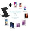 2 in 1 Fast Charging Wireless Charger Stations for Apple Watch / iPhone X / 8 Plus