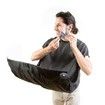 120x80cm Man Bathroom Black Beard Hair Shave Cleaning Protecter Apron