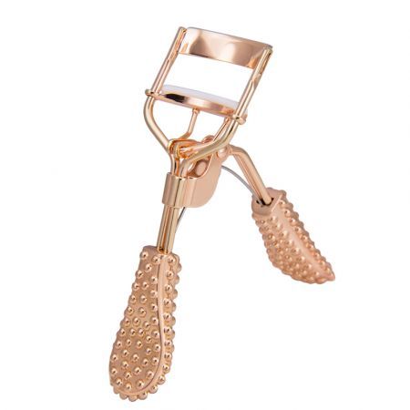 Maketop Rose Gold  Eyelash Curler with Advanced Silicone Pressure Pad