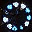 WHEELIGHT N016C Colorful 32 LEDs Bicycle Wheels Flashing Signaling Light