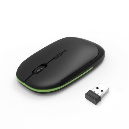 Wireless Mouse 2.4G USB Nano Receiver Super Slim Mouse For Laptop Notebook PC