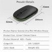 Wireless Mouse 2.4G USB Nano Receiver Super Slim Mouse For Laptop Notebook PC