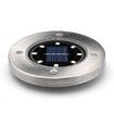 8 LED Outdoor Solar Lamp for Garden Landscape Underground Buried Lawn Lights
