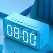 AEC Multifunctional Portable Bluetooth Alarm Clock Speaker