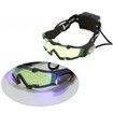 Adjustable Elastic Band Night Vision Goggles Glasses with Green Lens