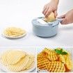 Multifunction Vegetables Cutter Food Chopper Slicer Dicer Tool