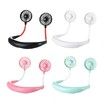 Hand Free Neckband Portable USB Rechargeable Hanging Neck Mini Wearable Fan