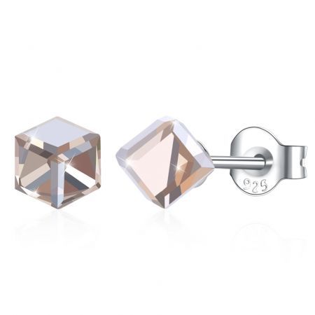 Square Earrings S925 Sterling Silver Earrings