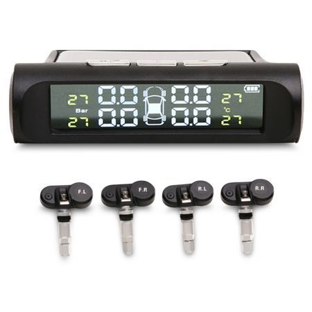 LT - 468 Tire Pressure Monitoring System Solar TPMS Real-time Tester with 4 Internal Sensors