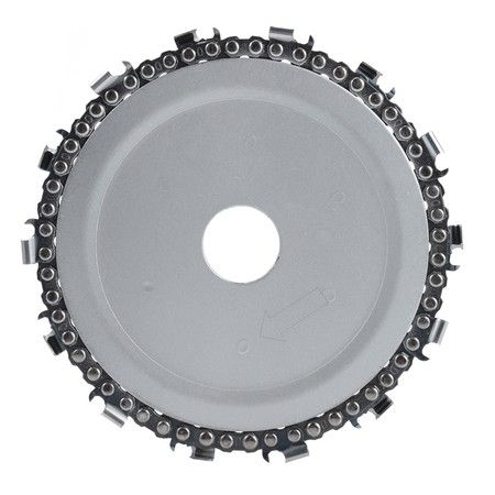 5" 14 Tooth Chain Grinder Saws Disc Woodworking Tool for Angle Grinder