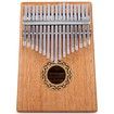 17 Keys Tone Wooden Thumb Piano Portable Finger Musical Instrument