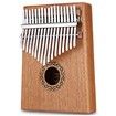 17 Keys Tone Wooden Thumb Piano Portable Finger Musical Instrument