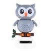 Solar Energy Shaking Owl House Decoration Christmas Gift