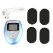 4 Pads Full Body Massager Kit Slimming Electric Slim Pulse Muscle Relax Fat Burner
