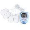 4 Pads Full Body Massager Kit Slimming Electric Slim Pulse Muscle Relax Fat Burner
