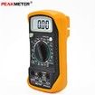 PEAKMETER MAS830L Manual Ranging Digital Multimeter AC DC Voltmeter Ohmmeter Tester with Backlight Display