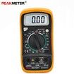PEAKMETER MAS830L Manual Ranging Digital Multimeter AC DC Voltmeter Ohmmeter Tester with Backlight Display