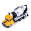 Kids Alloy 1:64 Scale Concrete Mixer Truck Emulation Model Toy Gift