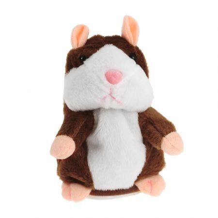 Electric Talking Plush Cartoon Hamster Interesting Kids Toys