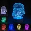 DSU Soldier Color Change 3D Visual  LED Table Night Light