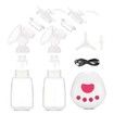 RealBubee RBX - 8025 - 2 BPA Free Breastfeeding Double Electric Breast Pumps