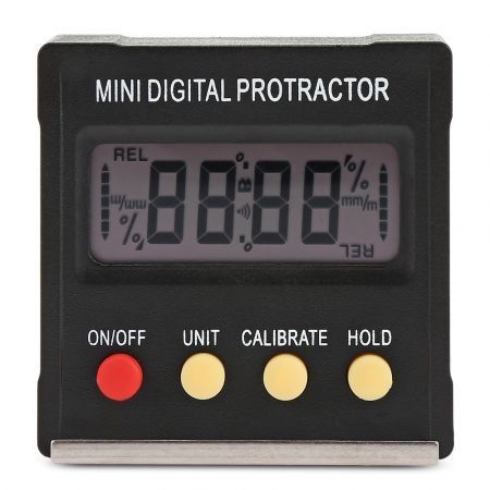 Mini Digital Protractor Inclinometer Electronic Magnetic Base