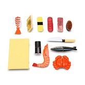 12PCS Play House Seafood Sushi Educational Toys for 3 - 6 Years Old Kids