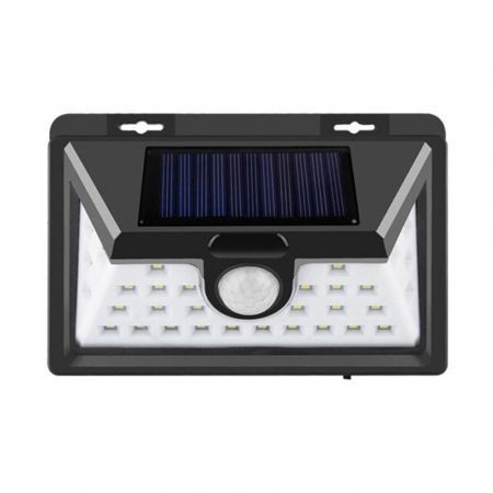 LED Human Infrared Solar Power Flood Light PIR Motion Sensor Wall  Lamp Outdoor