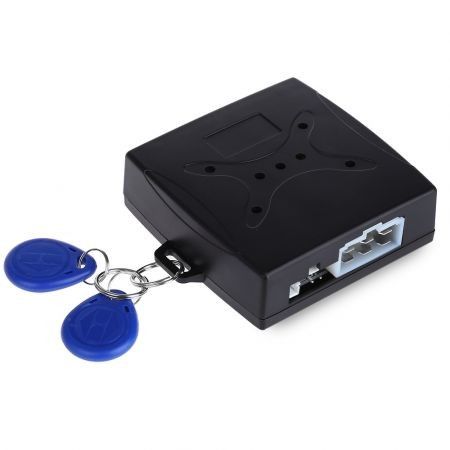 Car RFID Anti-theft Hidden Lock Security Alarm System One Key Startup for DC 12V Vehicles