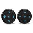XJ - 3 2PCS Universal Car Steering Wheel Controllers 10-key Control Blue Backlight for DVD Player