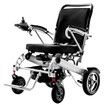 Lightweight Folding Electric Wheelchair Mobility Chair w/ Brushless Motors Dual Battery