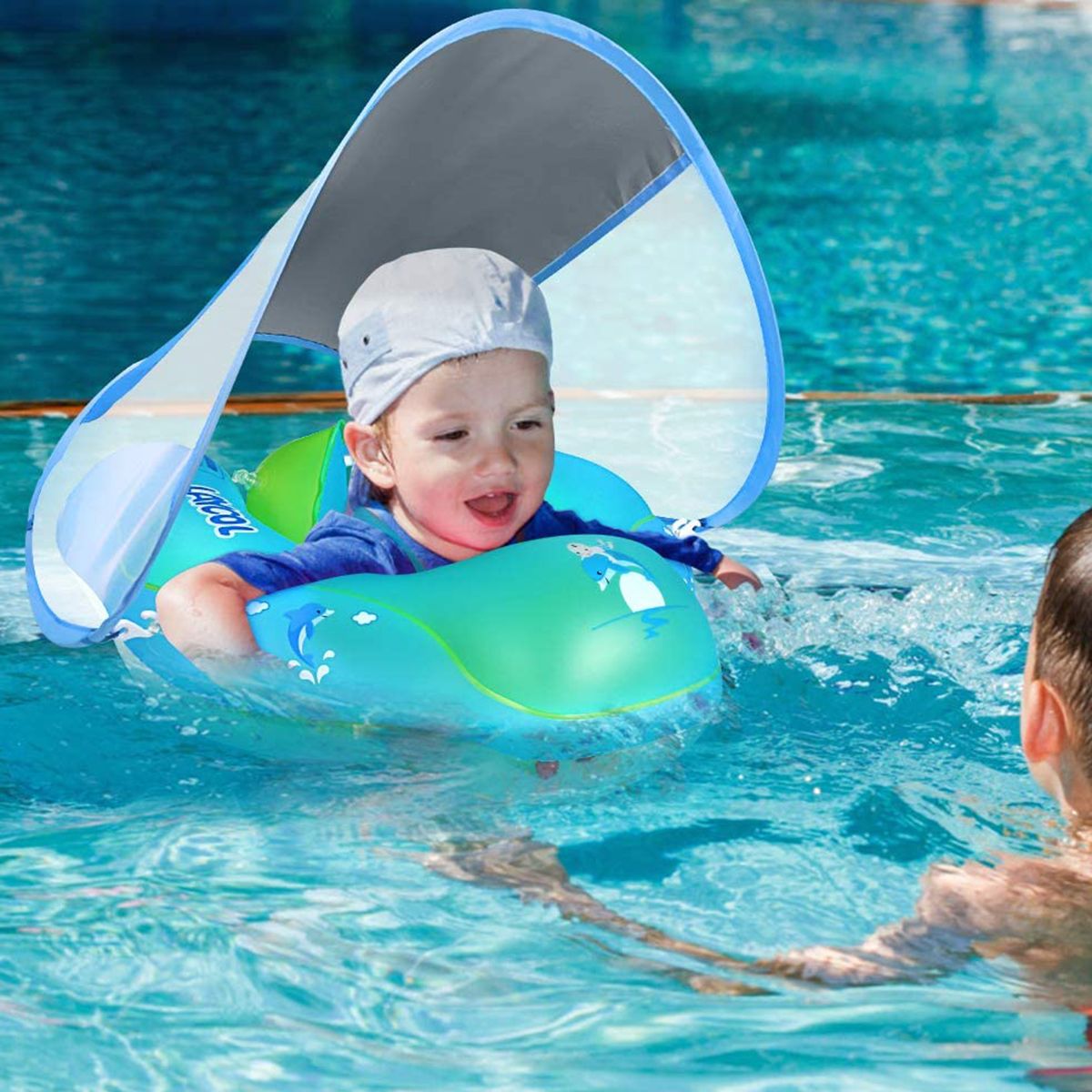 Baby Swimming Float Inflatable Baby Pool Float Ring Newest With Sun