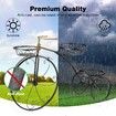 3 Tier Bicycle Shape Plant Stand Metal Flower Plant Pot Stand Display Rack Black