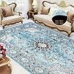 Navy Blue Rugs Soft Carpet Floor Rug Allover Traditional Persian Mat 120 X 160CM