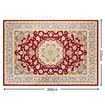 Soft Rugs Carpet Traditional Persian Floor Rug Anti-slip Bedroom Mat 200 x 300CM