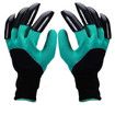 Garden Genie Gloves, Waterproof Garden Gloves with Claw For Digging Planting, Best Gardening Gifts for Women and Men. (Green)