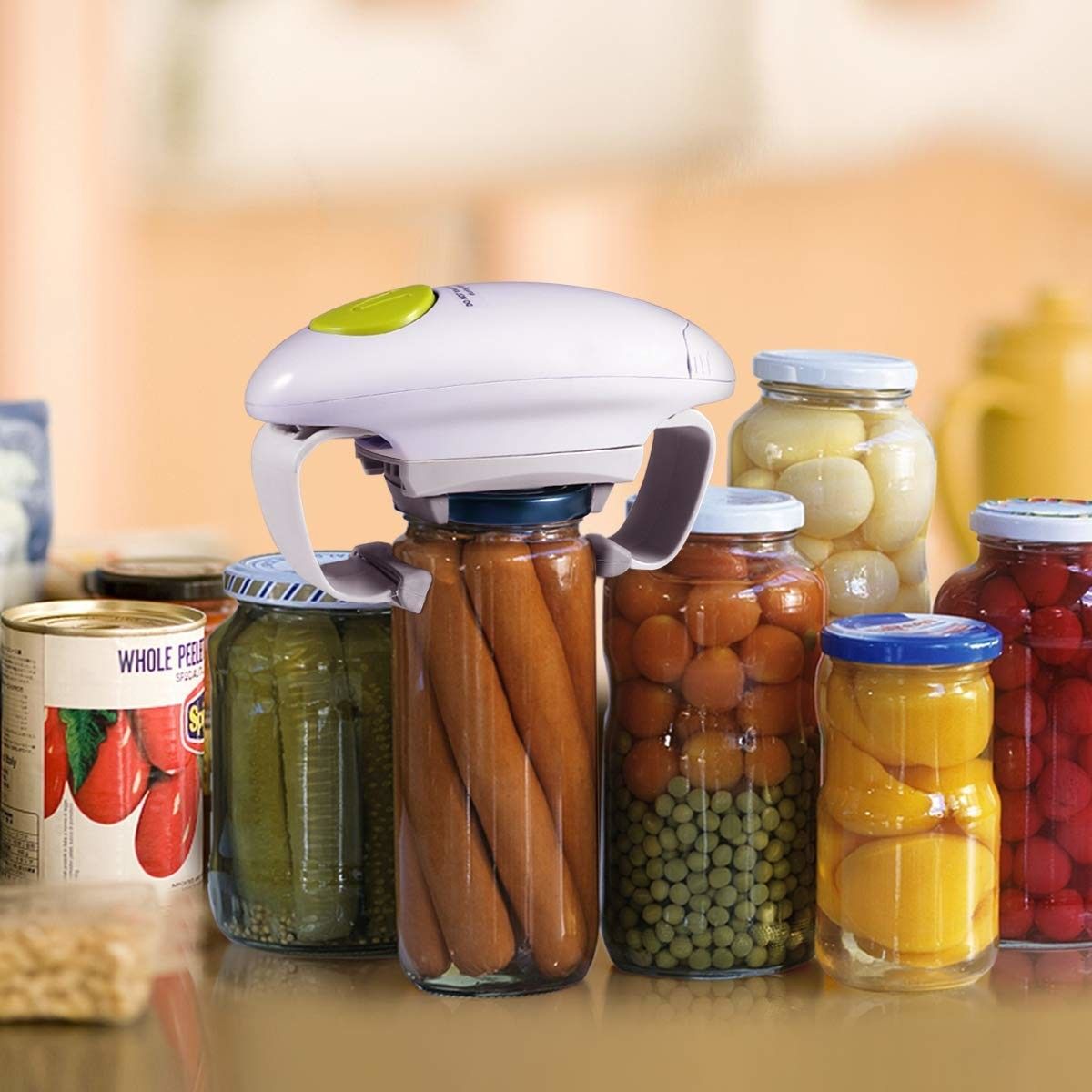 Electric Jar Opener, Restaurant Automatic Jar Opener for Seniors with