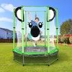 Genki 55 Inch Koala Trampoline for Kids with Safety Net Enclosure