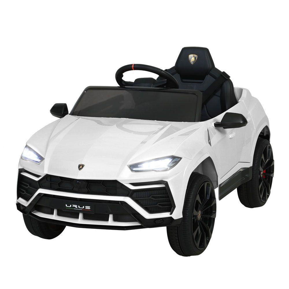 12V Electric Kids Ride On Toy Car Licensed Lamborghini URUS Remote Control White