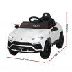 12V Electric Kids Ride On Toy Car Licensed Lamborghini URUS Remote Control White