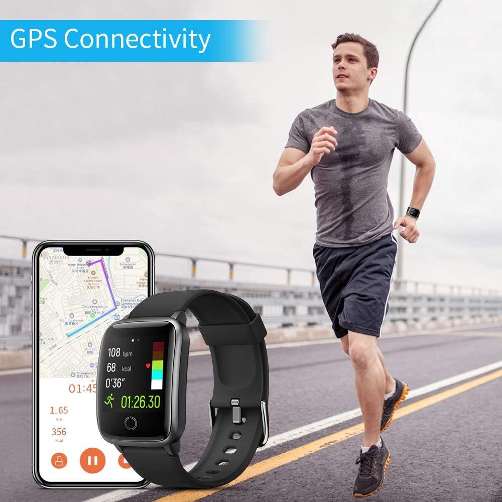 Smart Watch, Fitness Tracker with Heart Rate Monitor, Activity Tracker