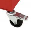 Tool Trolley with 4 Drawers Steel Red