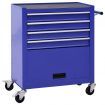 Tool Trolley with 4 Drawers Steel Blue