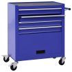 Tool Trolley with 4 Drawers Steel Blue