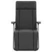Folding Garden Chairs with Cushions 2 pcs Grey